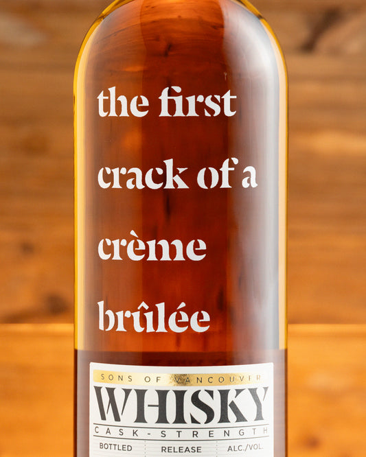 Whisky #13 'The First Crack of a Creme Brulee' Cask-Strength Wheated Rye